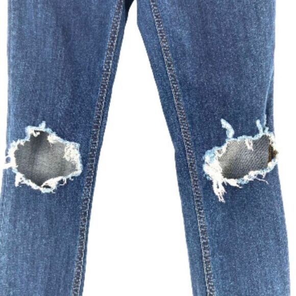 Free People Busted Knee High Waist Skinny Jeans Size 26 NWT - Picture 5 of 11